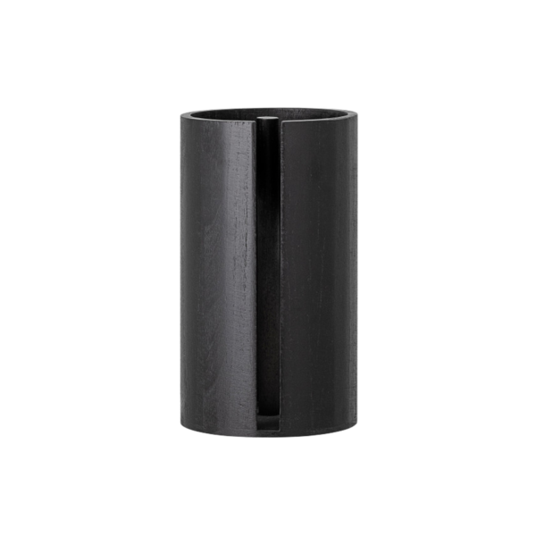 Celian Kitchen Paper Stand, Black, Paulownia