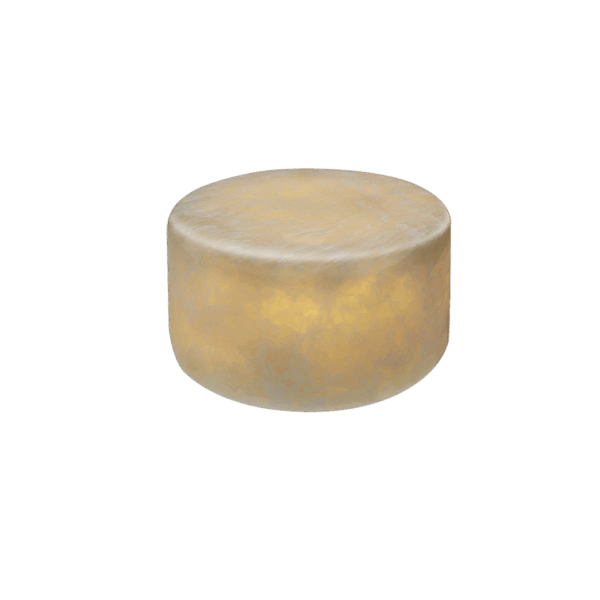 Marble ljusdekoration silk beige matt finish - SMALL
