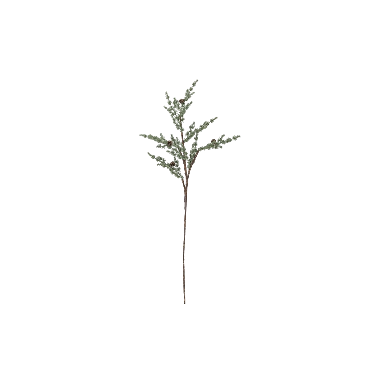 Pine Stilk, Grøn, Kunstige Blomster