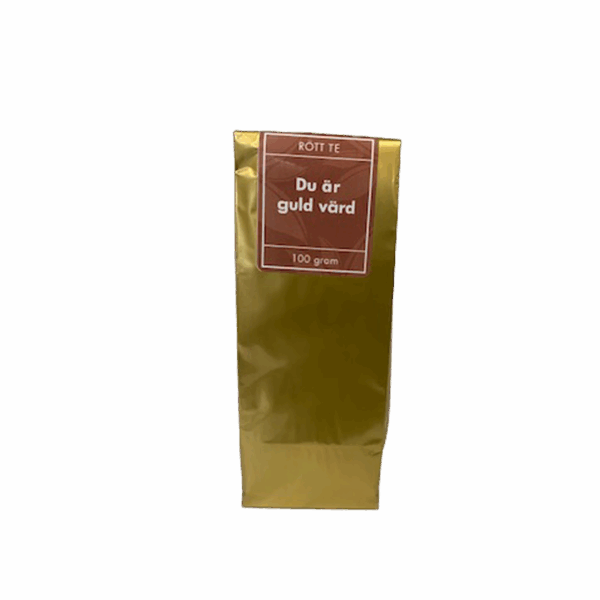 Rött te - Du är guld värd