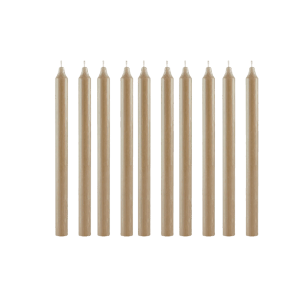 Rustikljus 29 cm Hør 10-pack