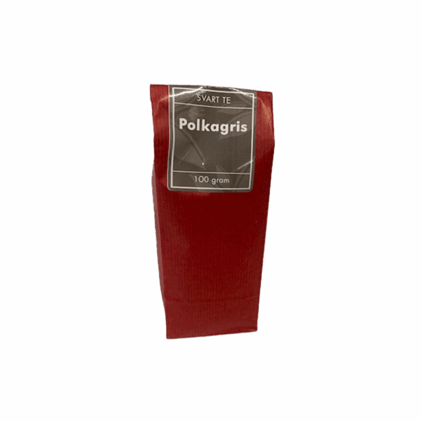 Svart te - Polkagris