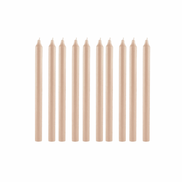 ENDAST WEBB Kronljus 29 cm Sand 10-pack