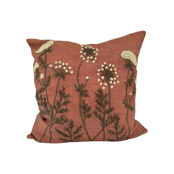 CUSHION COVER ANTHRISCUS PINK 45X45CM