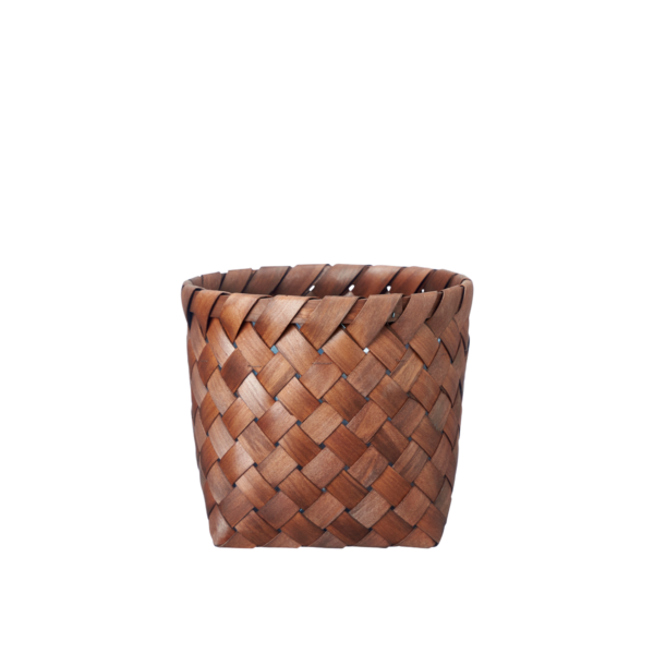 NILA Korg Mörk natur Small 26x22cm