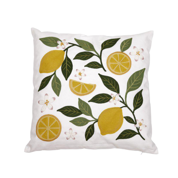 CITRON GUL Kuddfodral 50x50cm