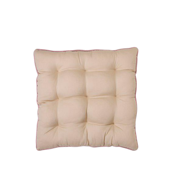 NANCY Sittdyna Beige/Rosa 40x40cm