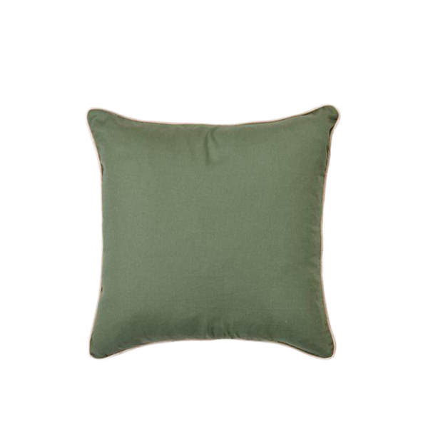 NANCY Kuddfodral Grön/Beige 40x40cm