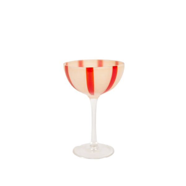Ziggy cocktailglas röd