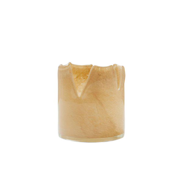 Bordo Ljuslykta 10x10x10 cm Beige