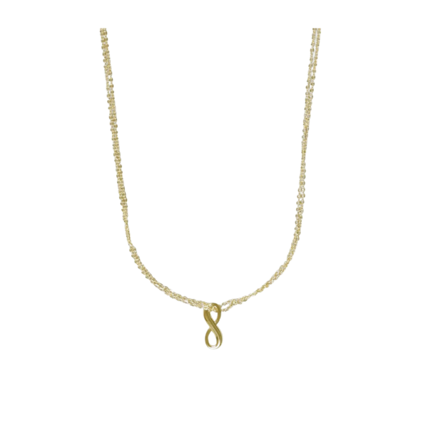 Everly double pendant neck 40-45 plain g - Onesize