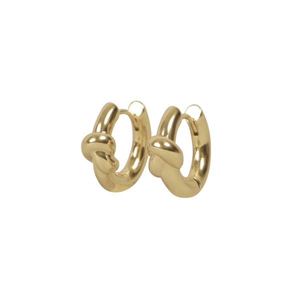Everly chunky knot ring ear plain g - Onesize