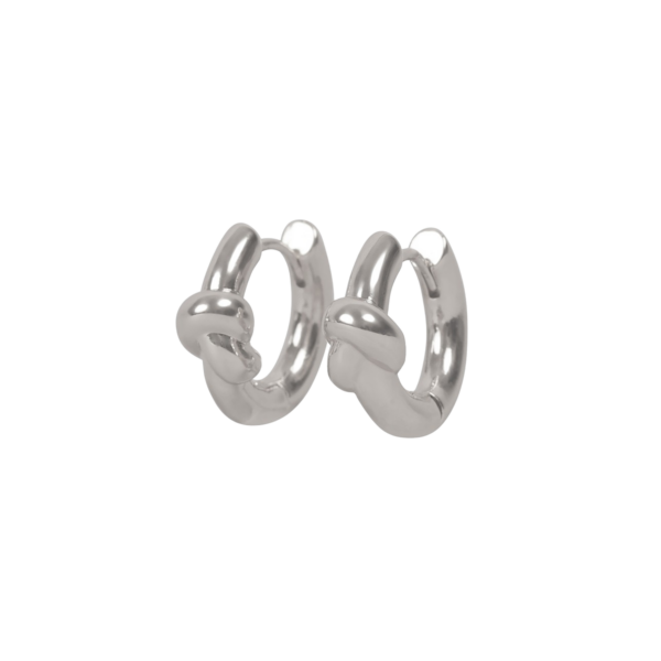 Everly chunky knot ring ear plain s - Onesize