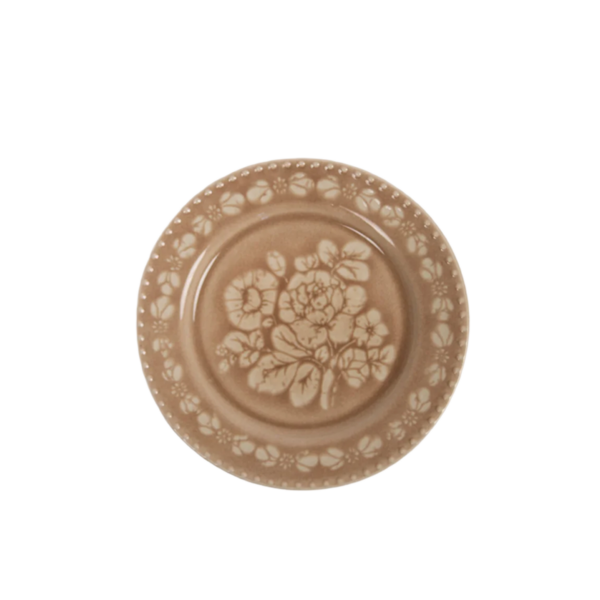 Rose tallrik beige