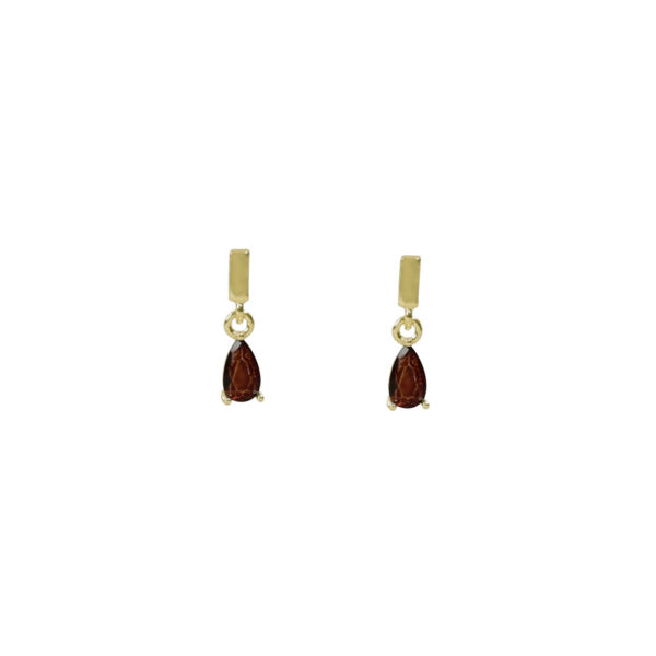 Trinity drop pin ear g/brown - Onesize