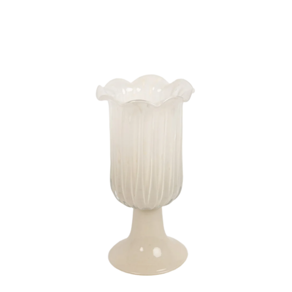 Tulipa vas off-white